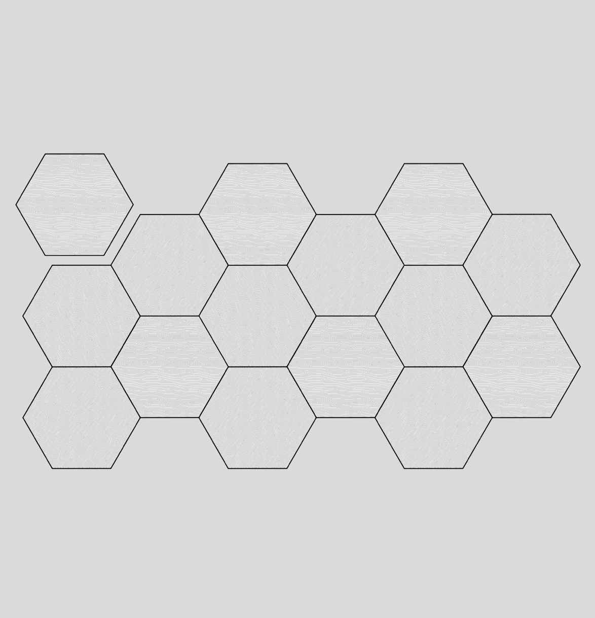Декор 13: 2D-визуализация паттерна