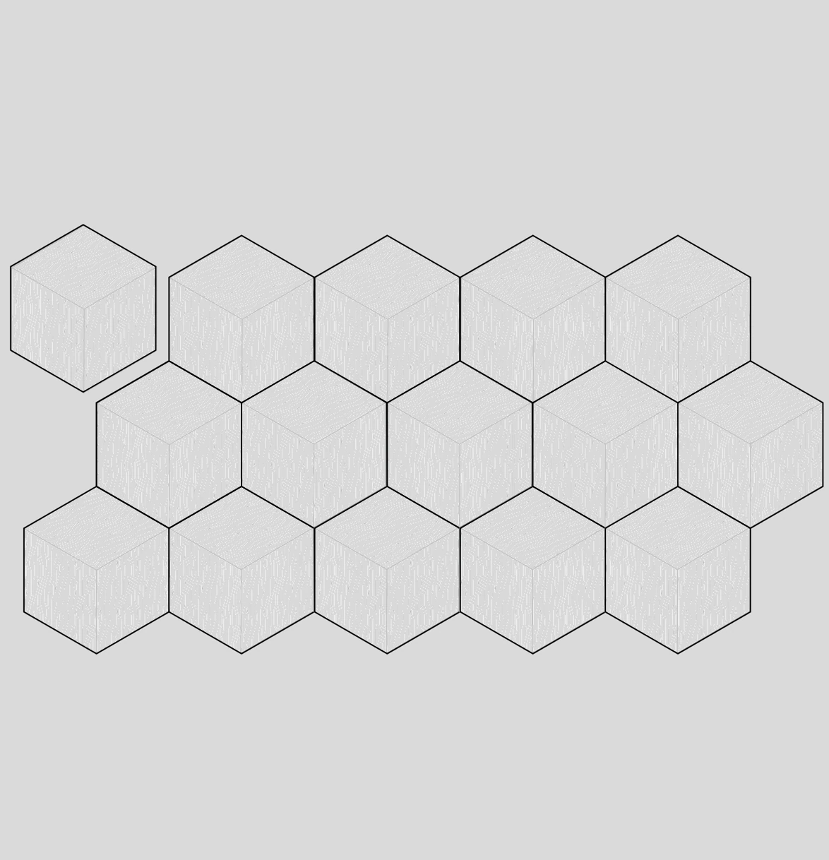 Декор 15: 2D-визуализация паттерна